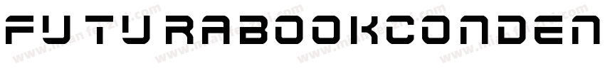 futura bookcondensed字体转换